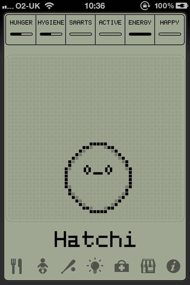 Hatchi - A retro virtual pet iPhone